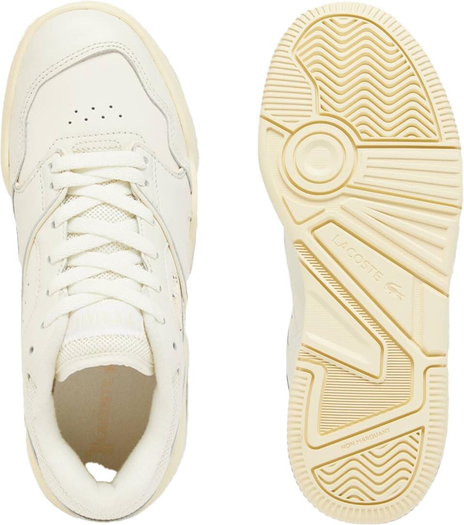 image:imageLacoste Womens Lineshot SneakerOff WhiteLight Yellow