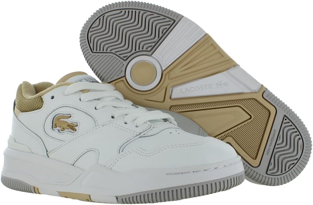 image:imageLacoste Womens Lineshot SneakerWhiteLight Brown