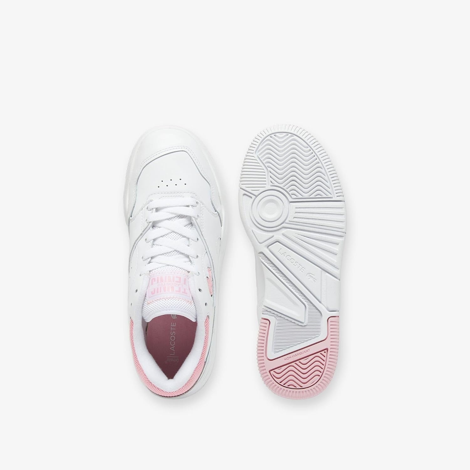 image:imageLacoste Womens Lineshot SneakerWhiteLight Pink
