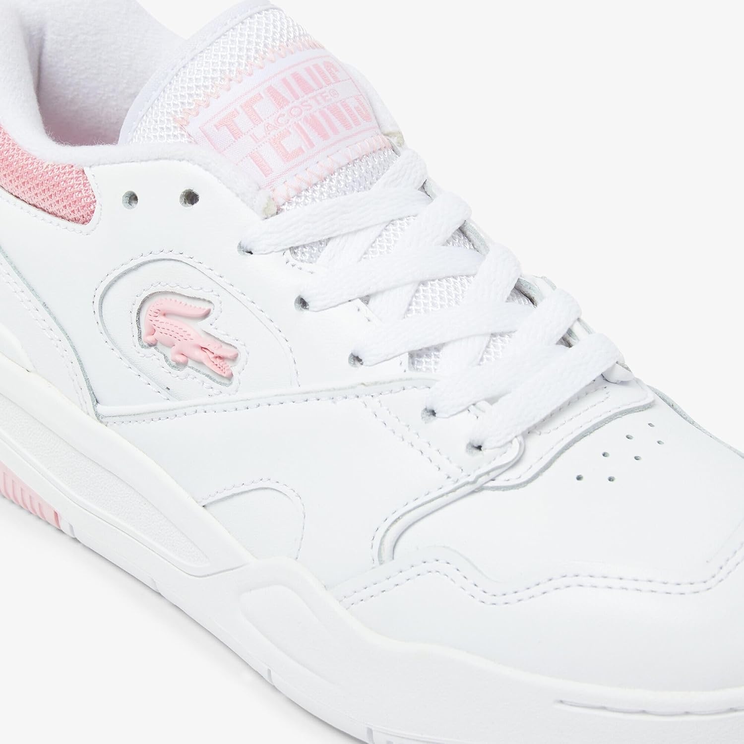 image:imageLacoste Womens Lineshot SneakerWhiteLight Pink