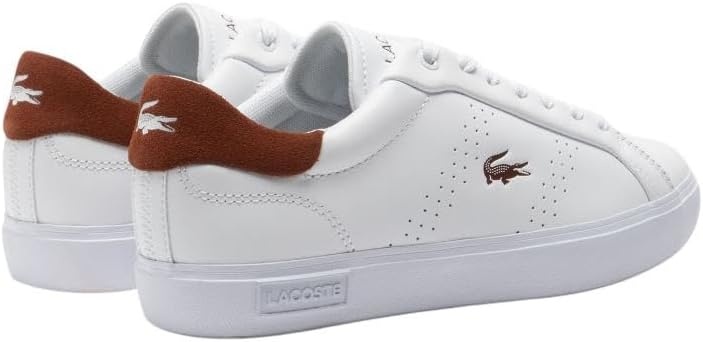 image:imageLacoste Womens Powercourt SneakersWhiteBrown