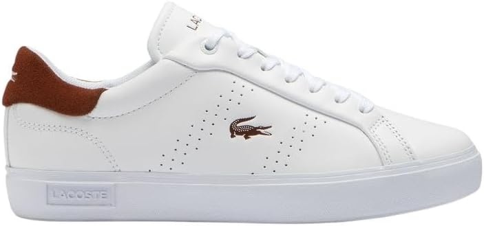 image:imageLacoste Womens Powercourt SneakersWhiteBrown
