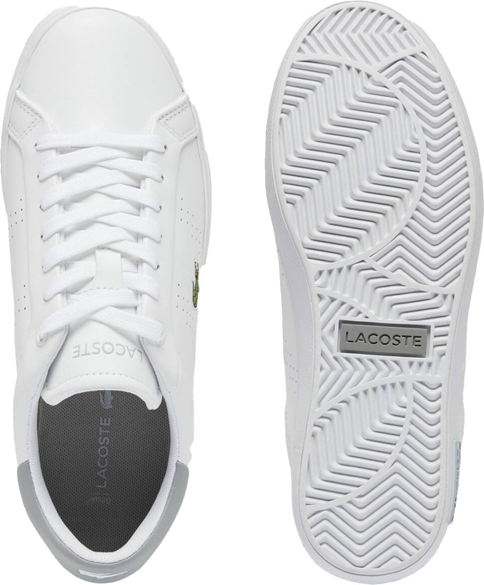 image:imageLacoste Womens Powercourt SneakersWhiteGrey