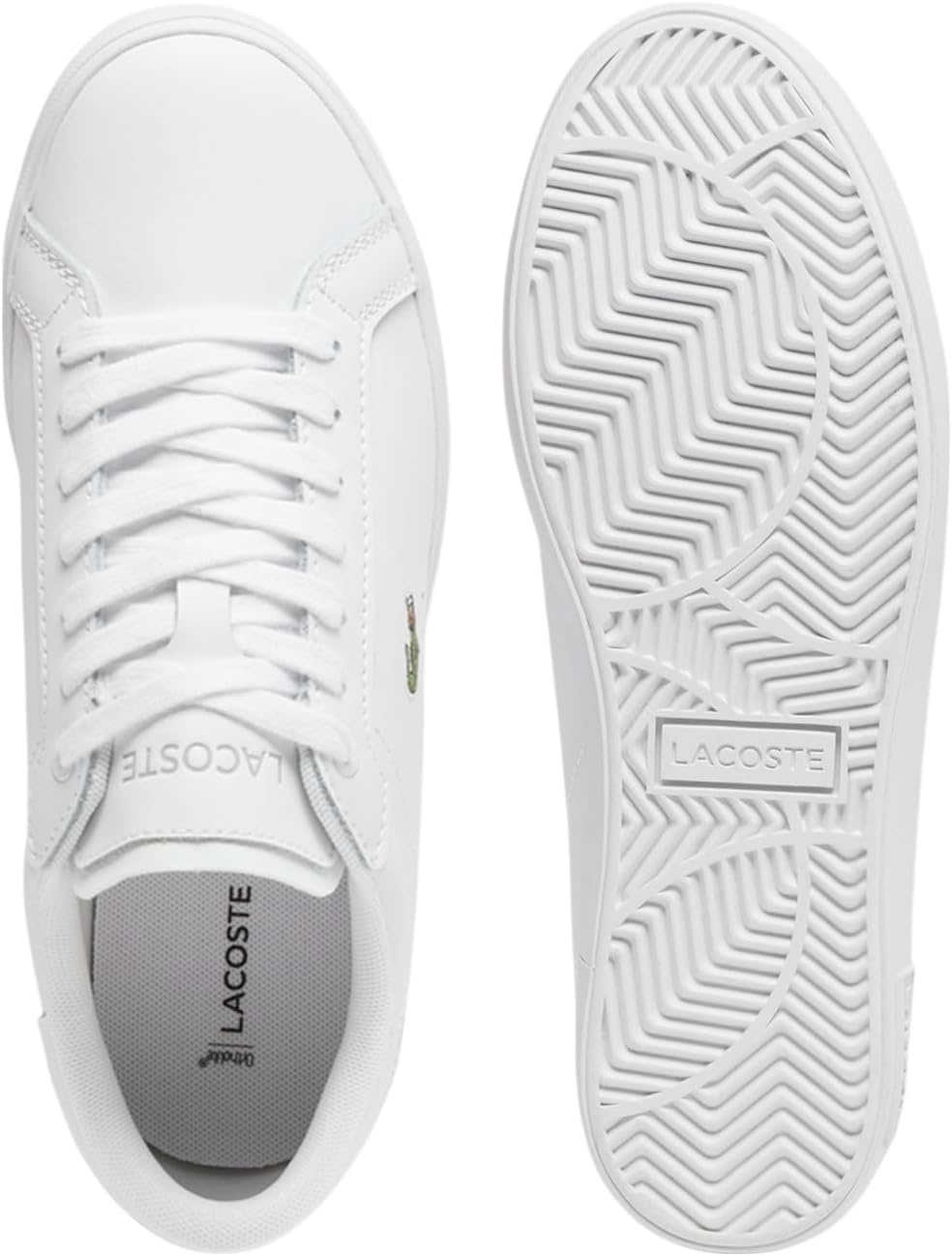 image:imageLacoste Womens Powercourt SneakersWhiteWhite