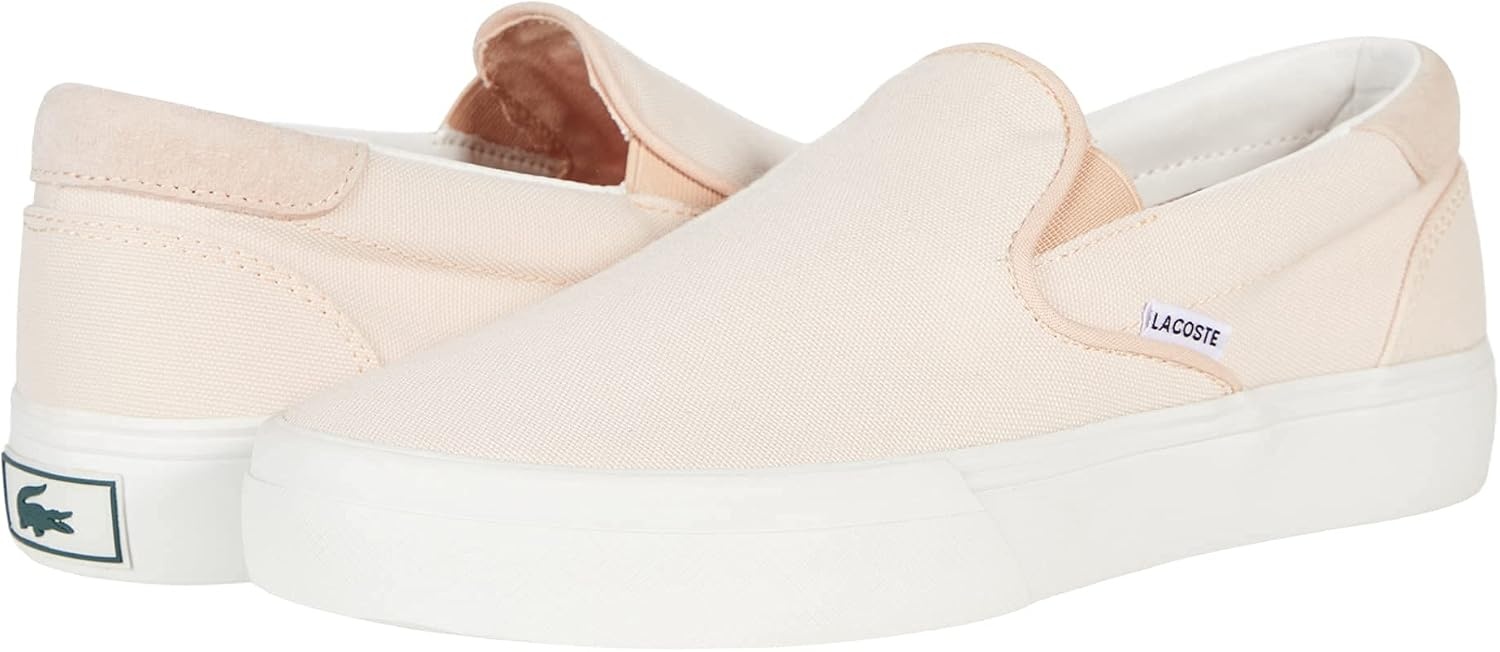 image:imageLacoste Womens SneakersLight PinkOff WhiteWhite