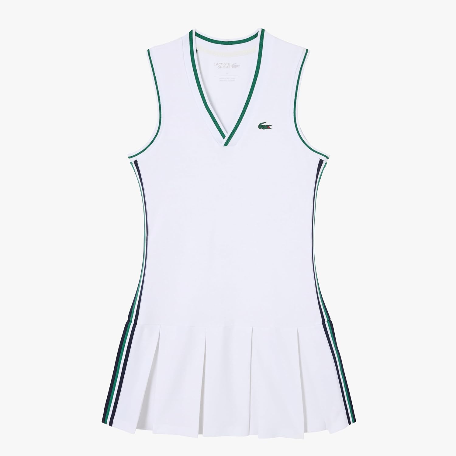 image:imageLacoste Womens Sport Piqu Tennis Dress with Removable LinerNavy BlueNavy Blue