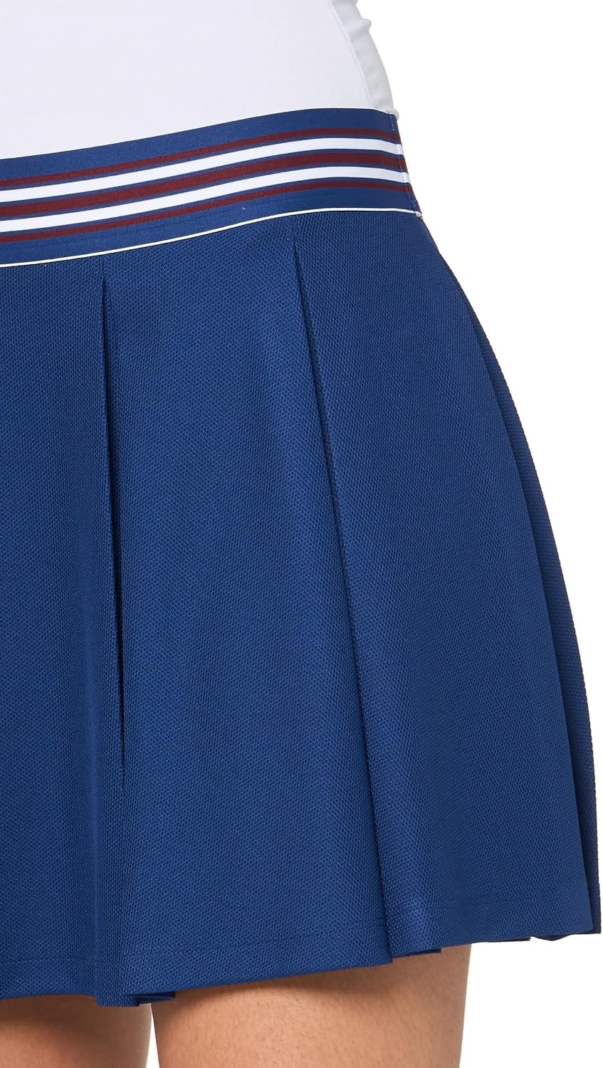 image:imageLacoste Womens Sport Piqu Tennis Skirt with LinerBordeaux