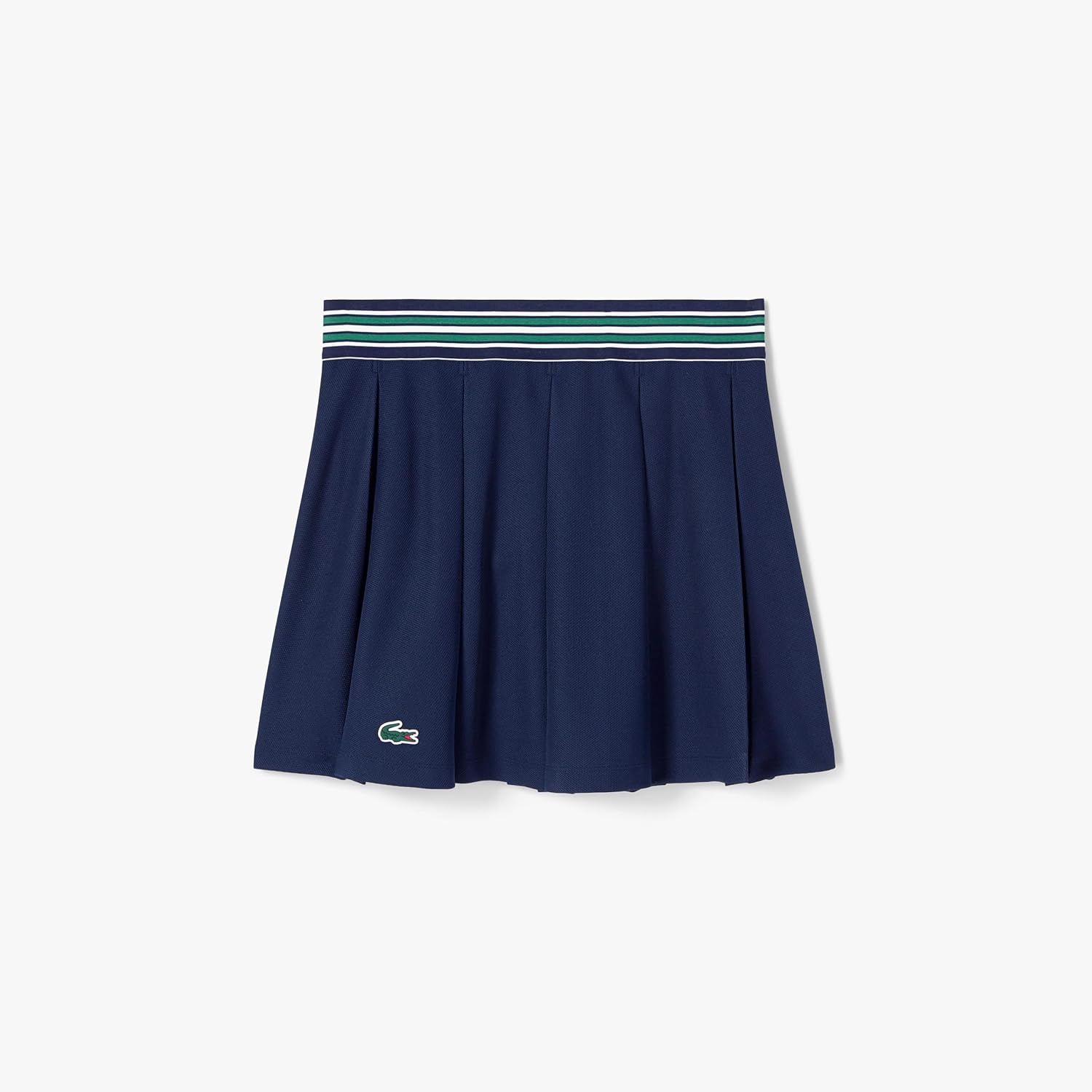 image:imageLacoste Womens Sport Piqu Tennis Skirt with LinerNavy BlueNavy Blue