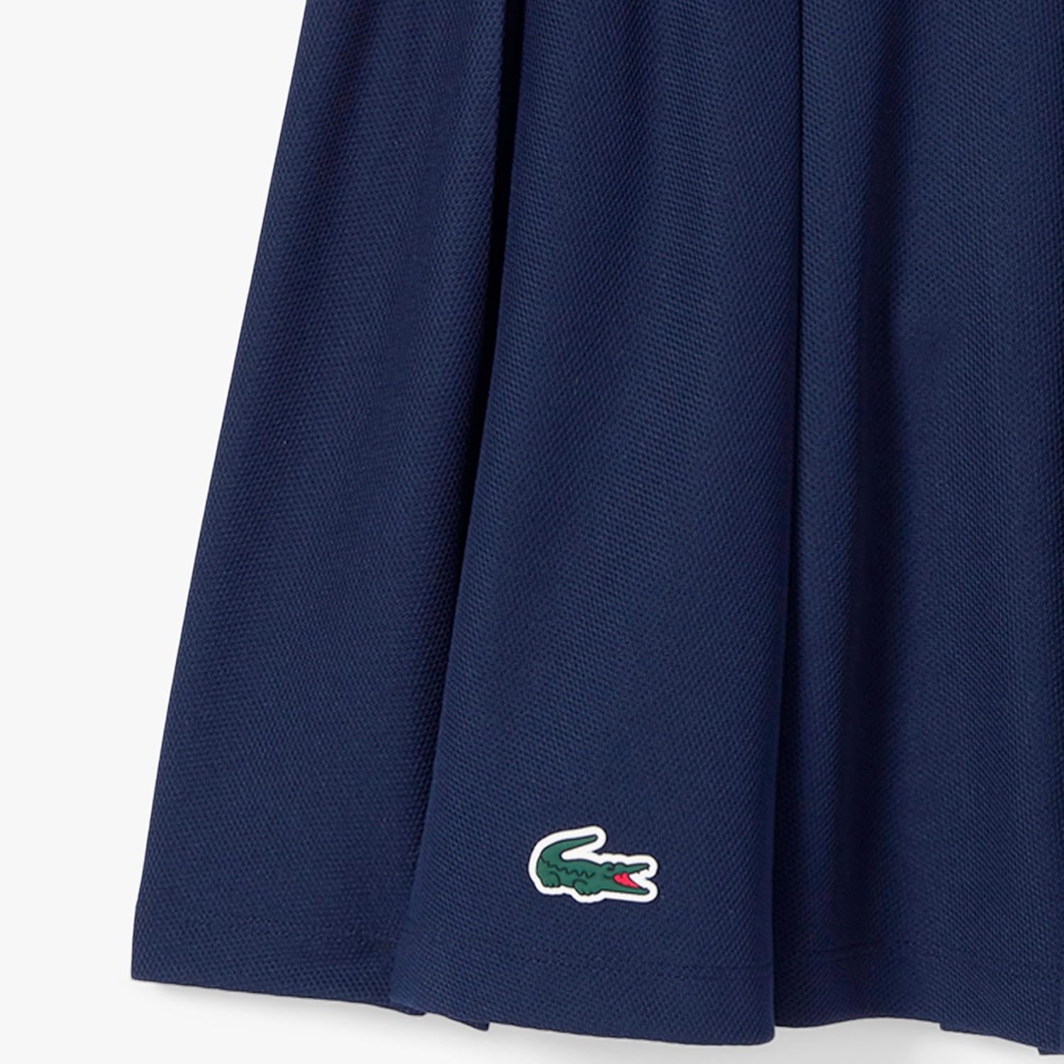 image:imageLacoste Womens Sport Piqu Tennis Skirt with LinerNavy BlueNavy Blue