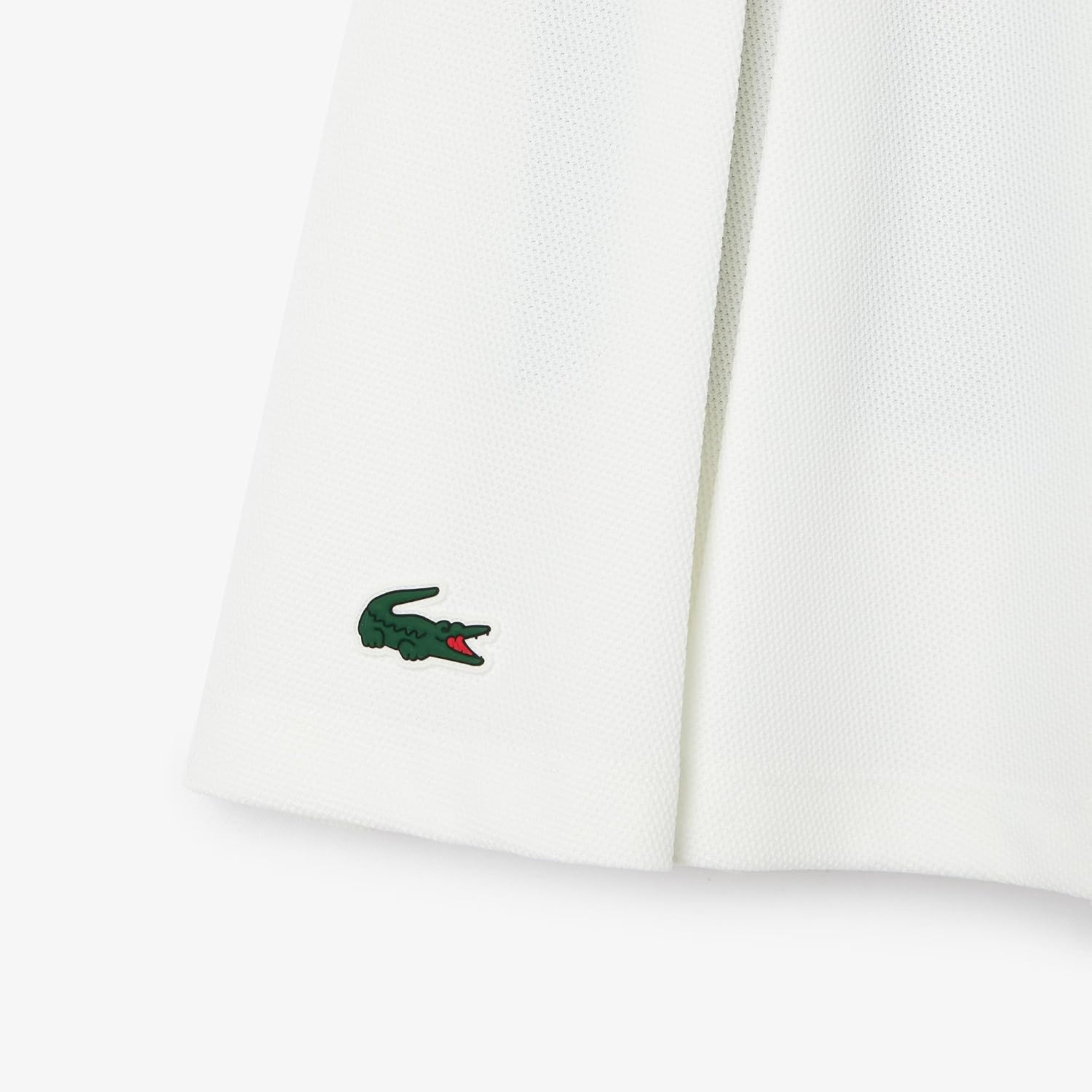 image:imageLacoste Womens Sport Piqu Tennis Skirt with LinerWhiteGreen