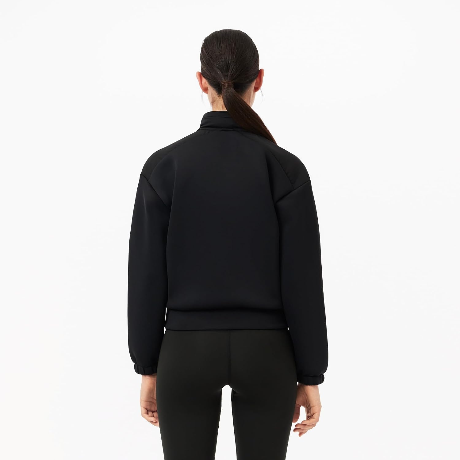 image:imageLacoste Womens Sport Removable Sport HoodieBlack