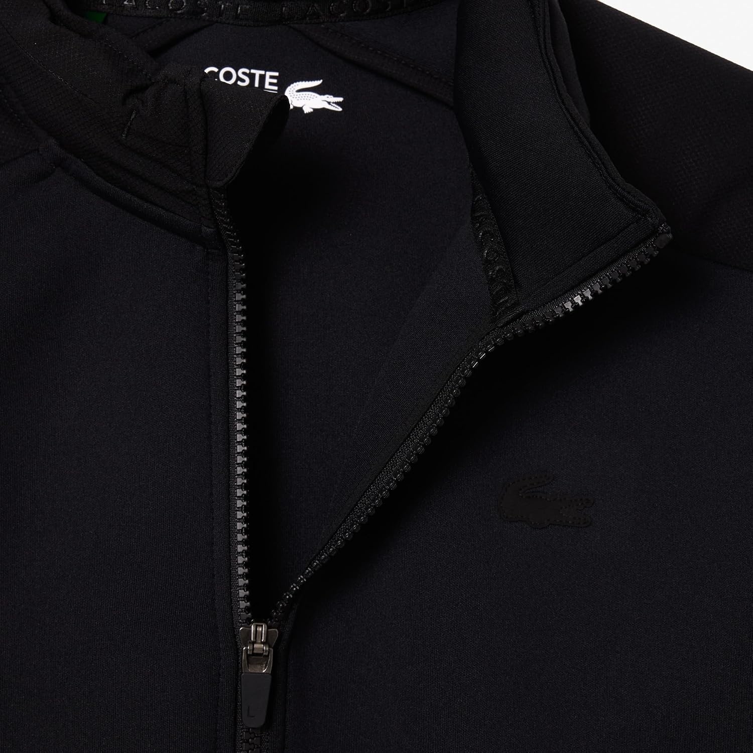 image:imageLacoste Womens Sport Removable Sport HoodieBlack