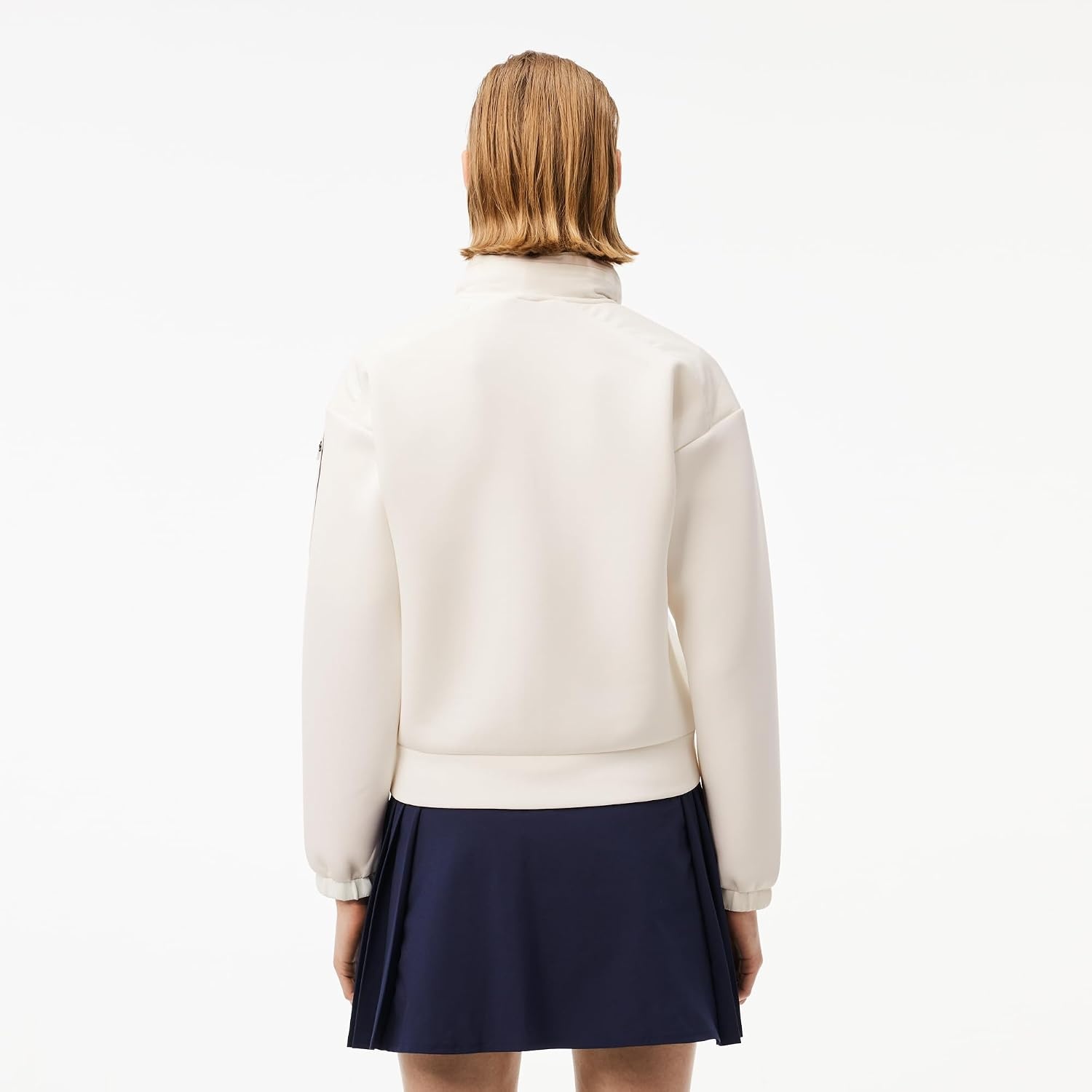 image:imageLacoste Womens Sport Removable Sport HoodieFlour