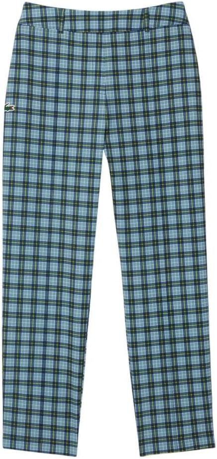 image:imageLacoste Womens Sport Slim Fit Uv Protect Stretch Golf PantsDusty BlueNavy Blue
