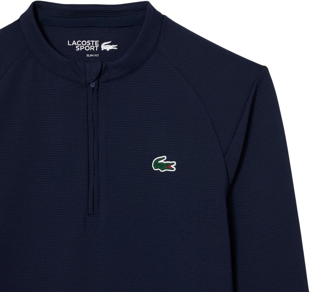image:imageLacoste Womens Sport Sport Uv Protect Layering SweatshirtNavy Blue