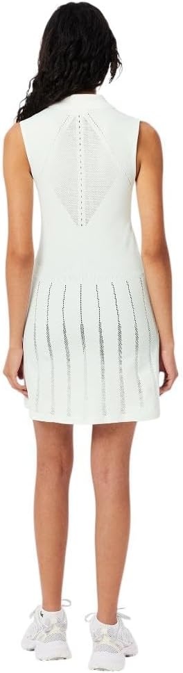 image:imageLacoste Womens Sport Stretch Tennis Dress and ShortsWhiteGreen