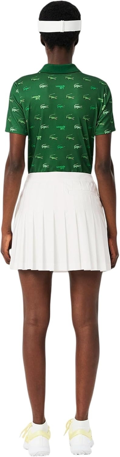 image:imageLacoste Womens Sport Ultra Dry Golf Skirt with LinerWhiteWhite