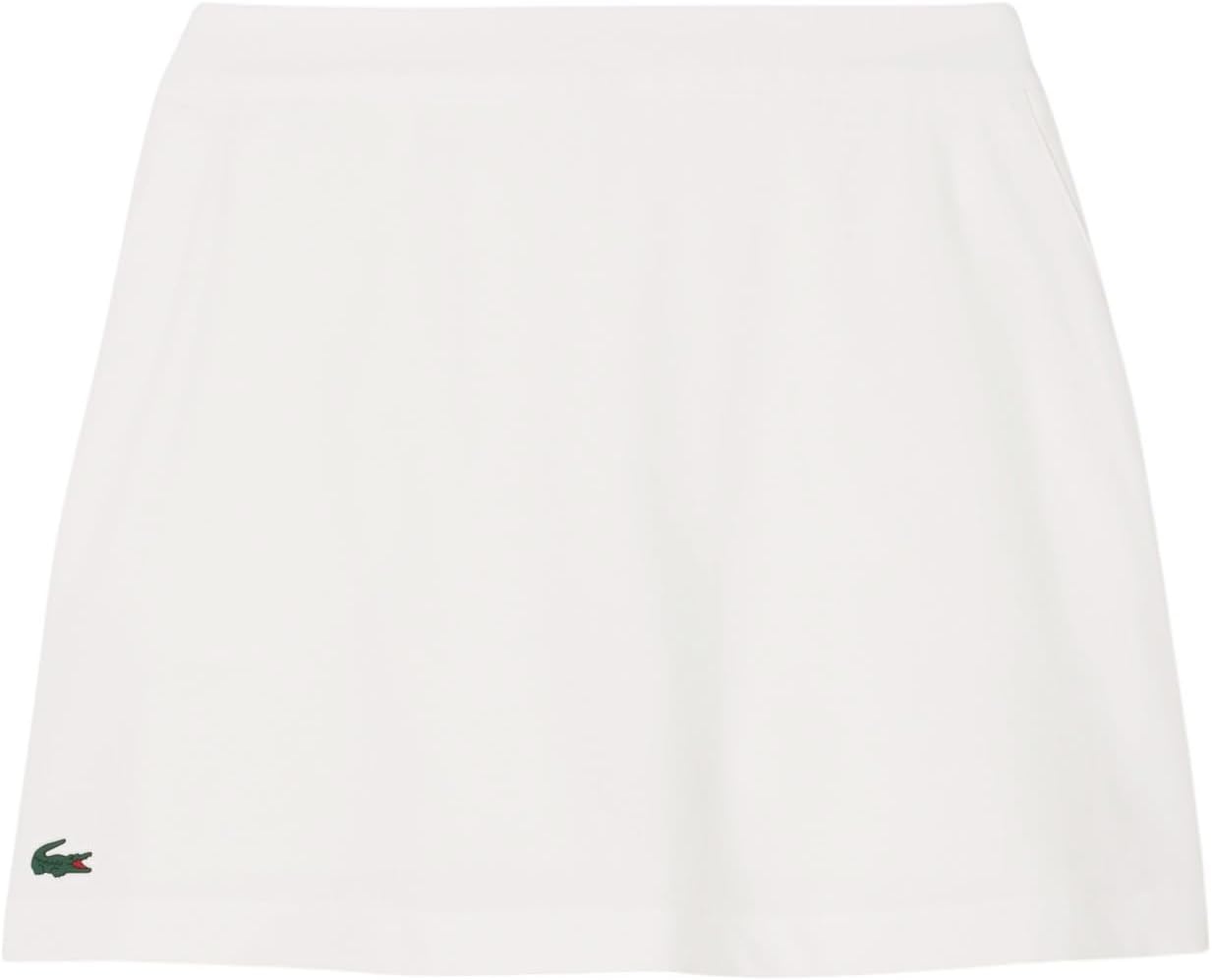image:imageLacoste Womens Sport Ultra Dry Golf Skirt with LinerWhiteWhite