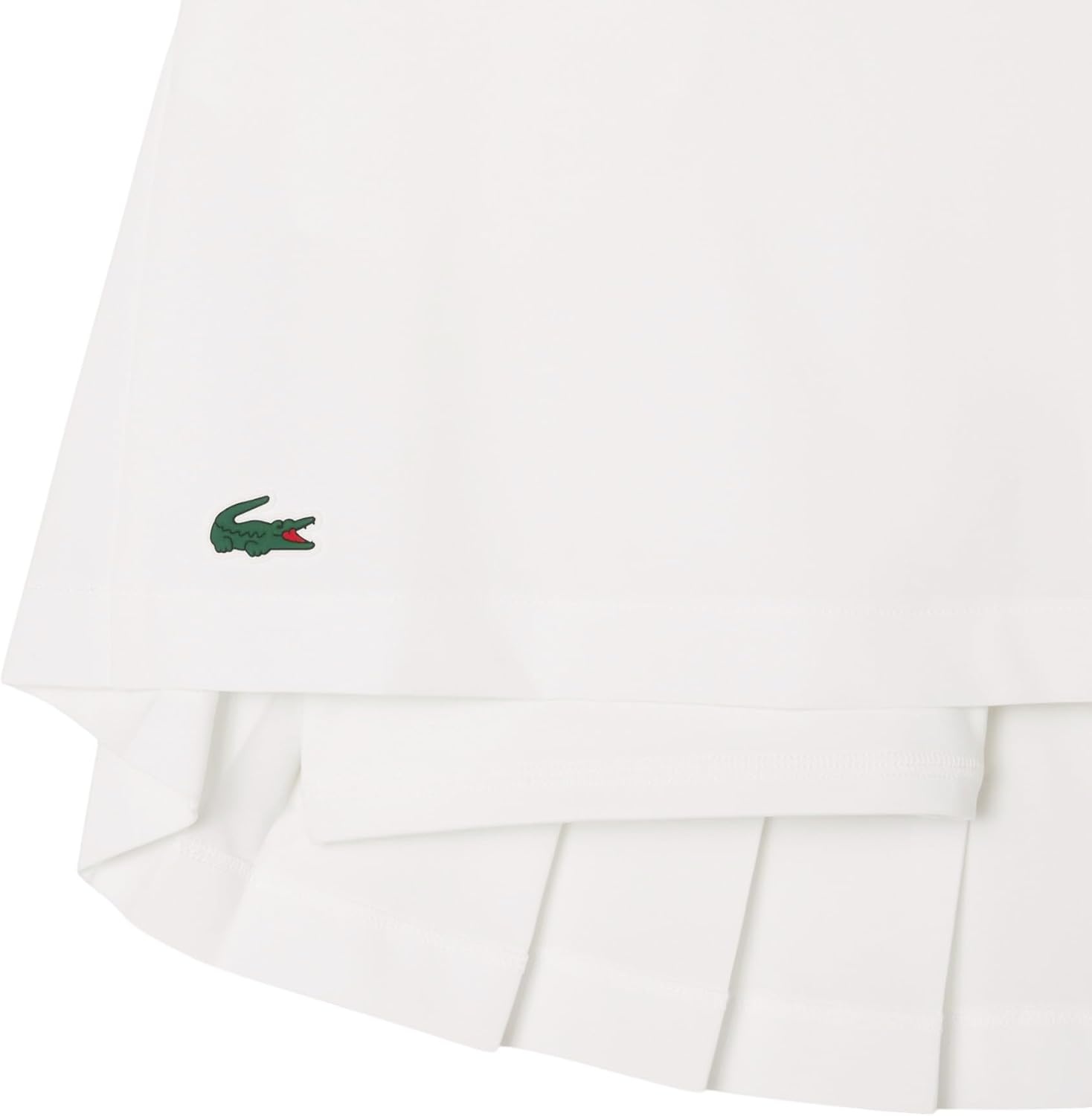 image:imageLacoste Womens Sport Ultra Dry Golf Skirt with LinerWhiteWhite