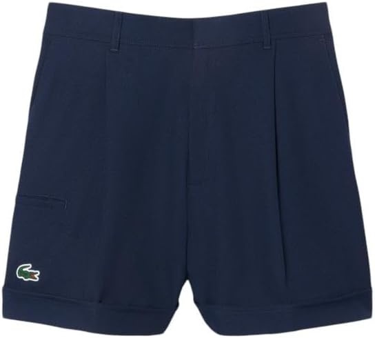 image:imageLacoste Womens Sport Ultra Dry Golf Stretch Bermuda ShortsNavy Blue
