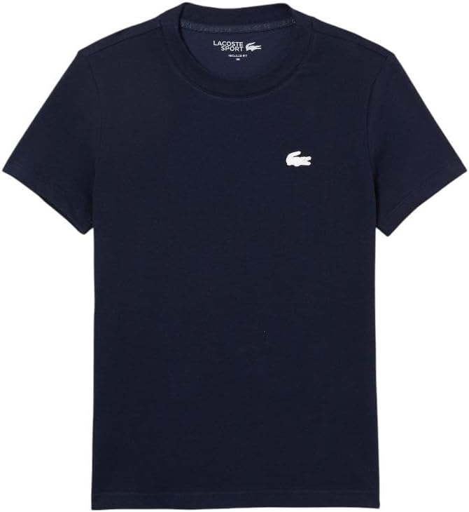 image:imageLacoste Womens Sport Ultra Dry Technical Cotton Sport TShirtNavy Blue