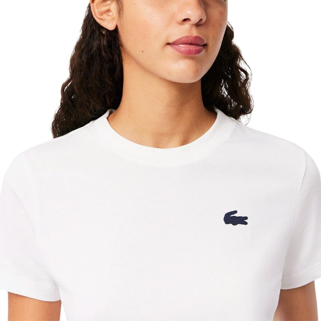 image:imageLacoste Womens Sport Ultra Dry Technical Cotton Sport TShirtWhite