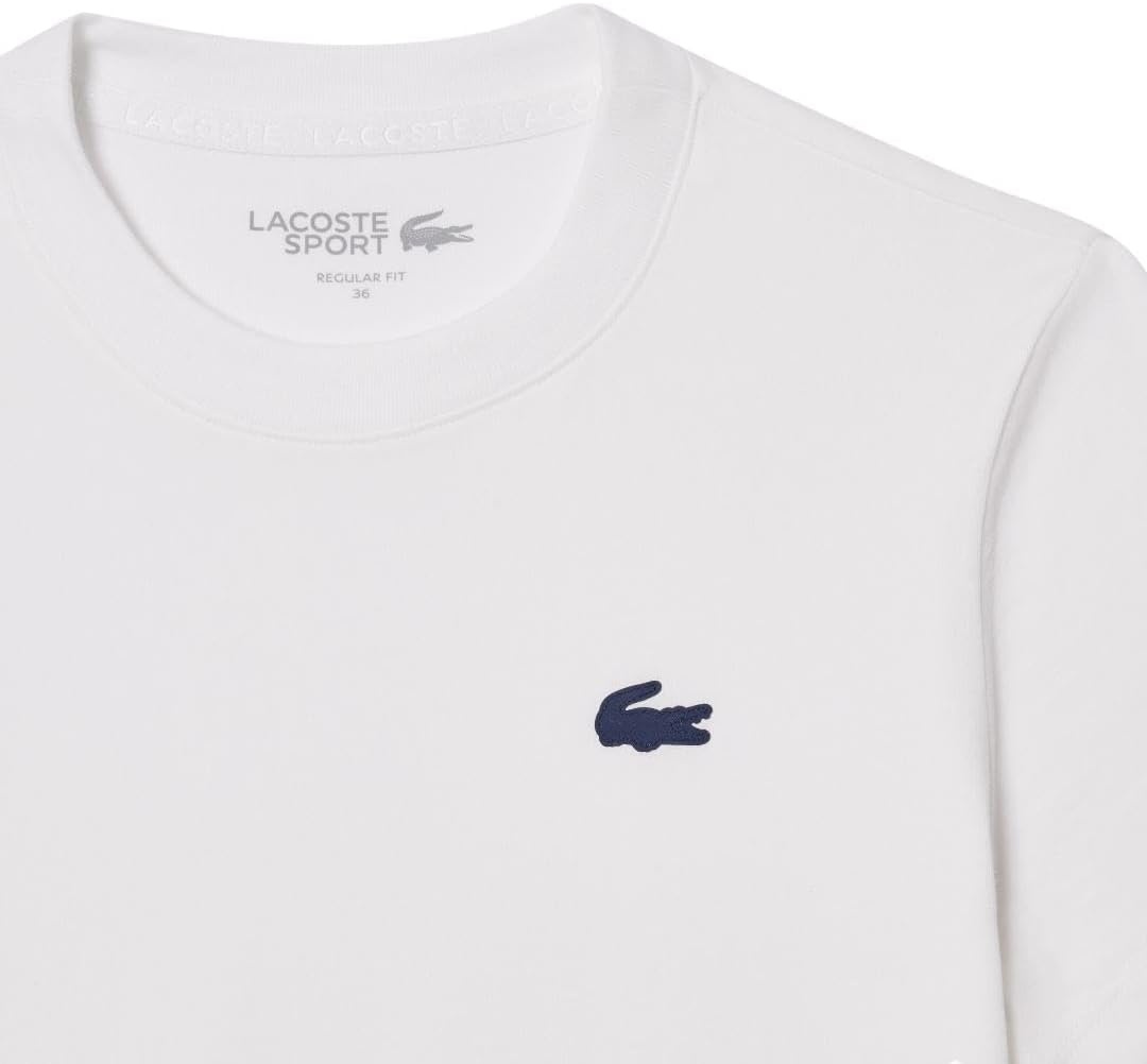 image:imageLacoste Womens Sport Ultra Dry Technical Cotton Sport TShirtWhite