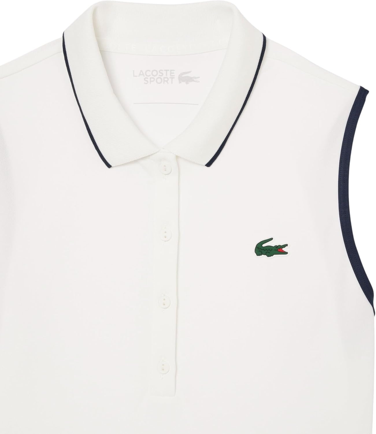 image:imageLacoste Womens Sport Ultra Dry Tennis Heritage DressFlourNavy BlueNavy Blue