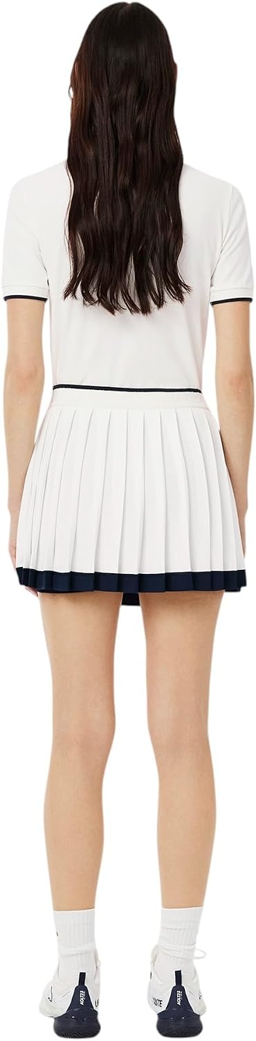 image:imageLacoste Womens Sport Ultra Dry Tennis Heritage Stretch SkirtFlourNavy BlueNavy Blue