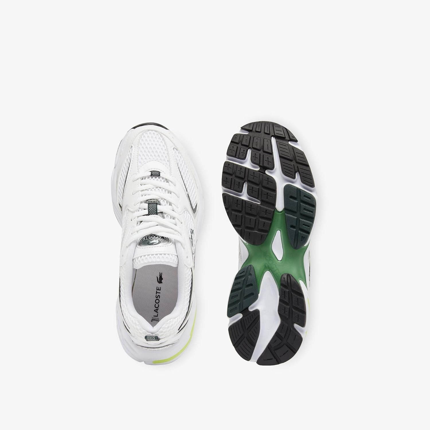 image:imageLacoste Womens Storm 96 2k SneakerWhtDk Grn