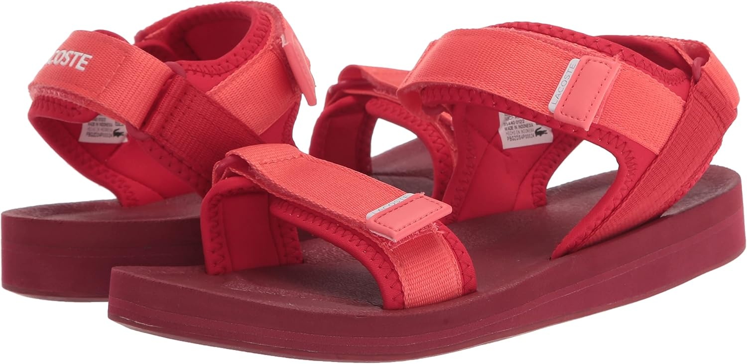 image:imageLacoste Womens Suruga Sandal SlideRedPnk