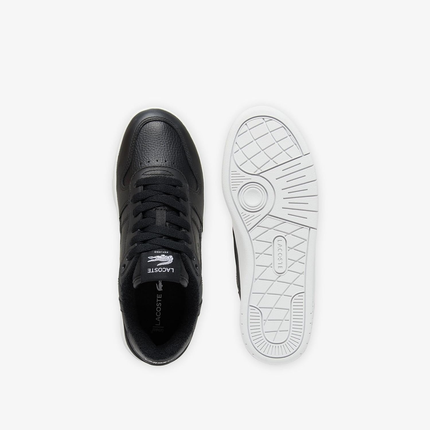 image:imageLacoste Womens TClip Plaform SneakerBlackWhite