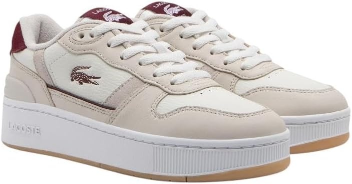 image:imageLacoste Womens TClip Plaform SneakerOff WhiteGum