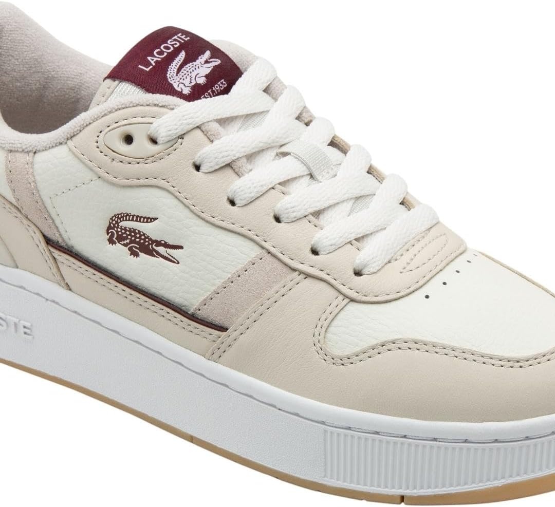 image:imageLacoste Womens TClip Plaform SneakerOff WhiteGum