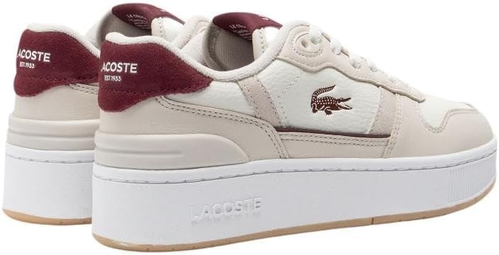 image:imageLacoste Womens TClip Plaform SneakerOff WhiteGum