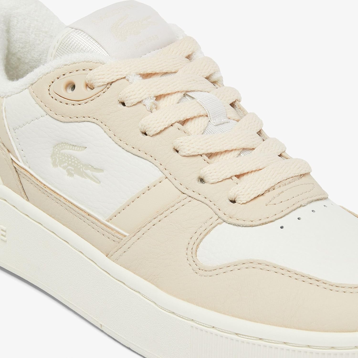image:imageLacoste Womens TClip Plaform SneakerOff WhiteOff White