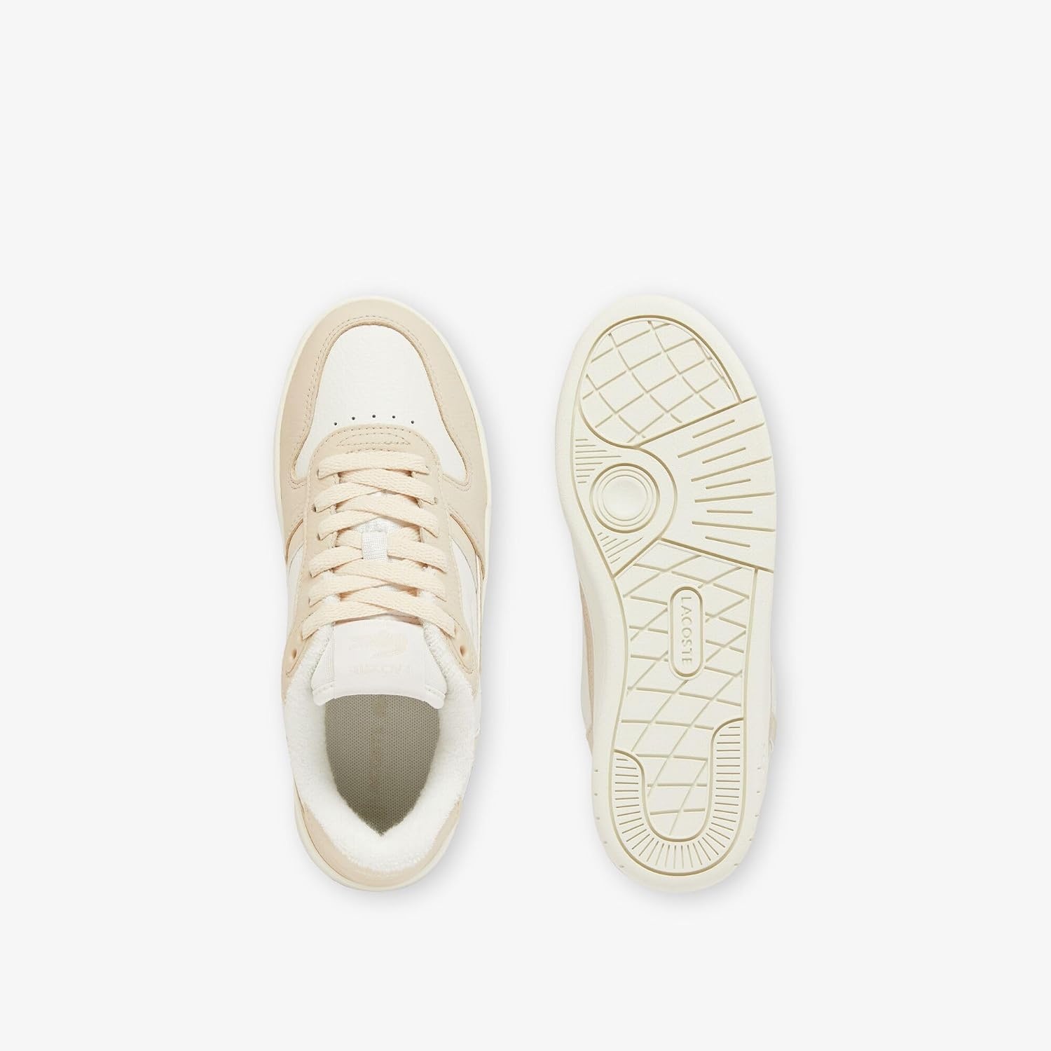 image:imageLacoste Womens TClip Plaform SneakerOff WhtOff Wht