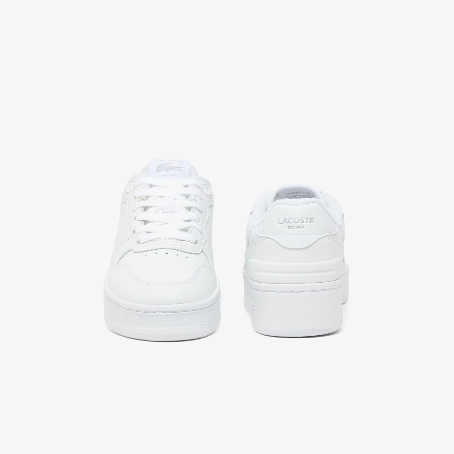 image:imageLacoste Womens TClip Plaform SneakerWhiteBlack