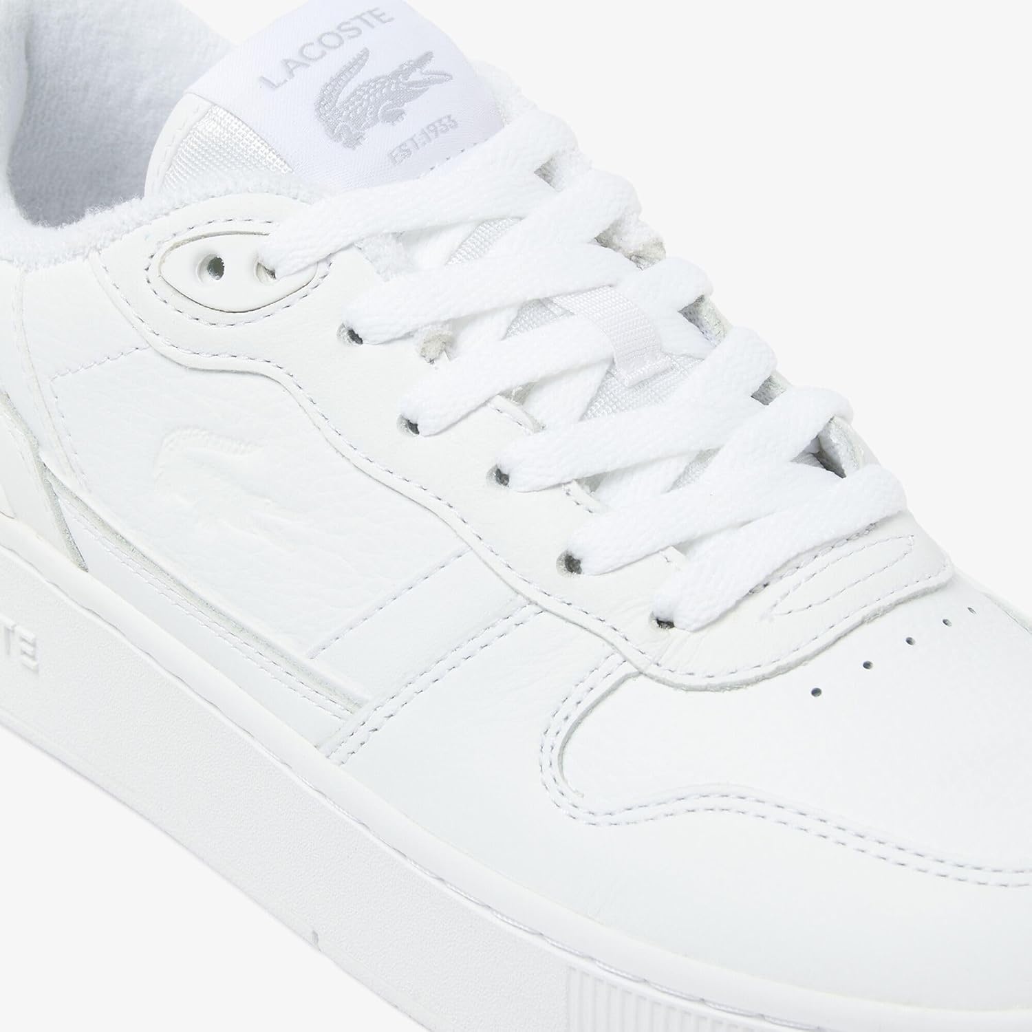 image:imageLacoste Womens TClip Plaform SneakerWhiteWhite