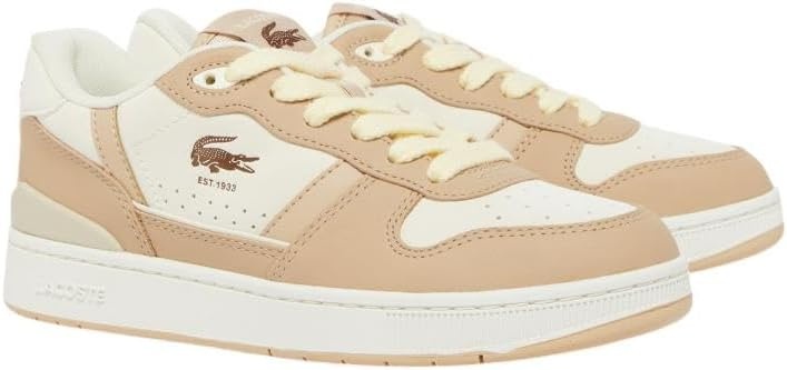 image:imageLacoste Womens TClip Set SneakerLight BrownOff White
