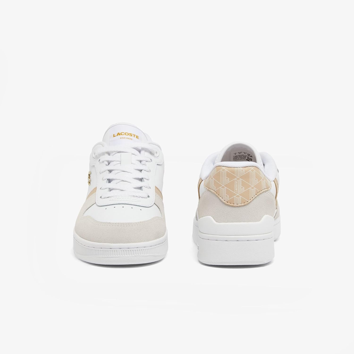 image:imageLacoste Womens TClip Set SneakerWhiteLight Brown