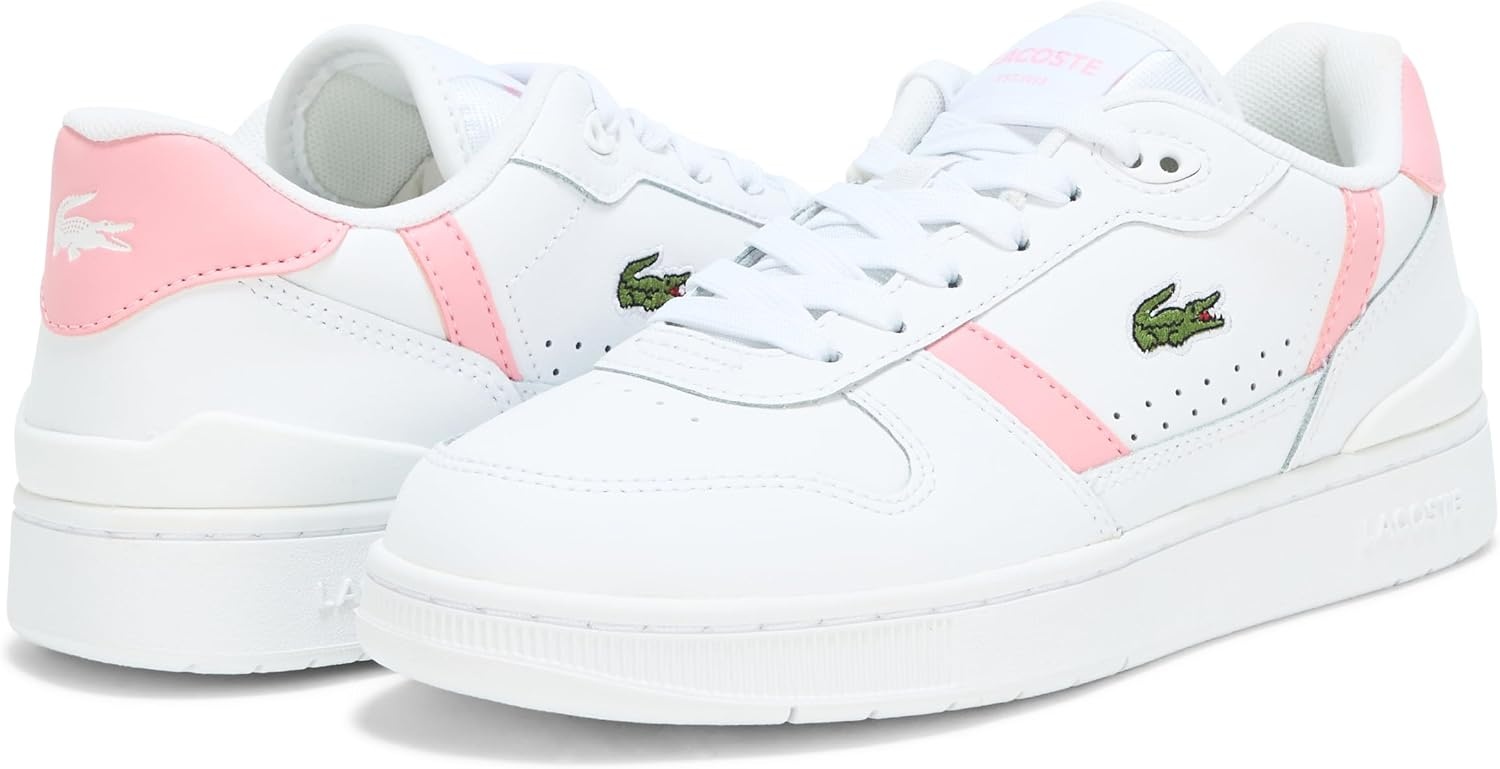 image:imageLacoste Womens TClip Set SneakerWhiteLight Pink