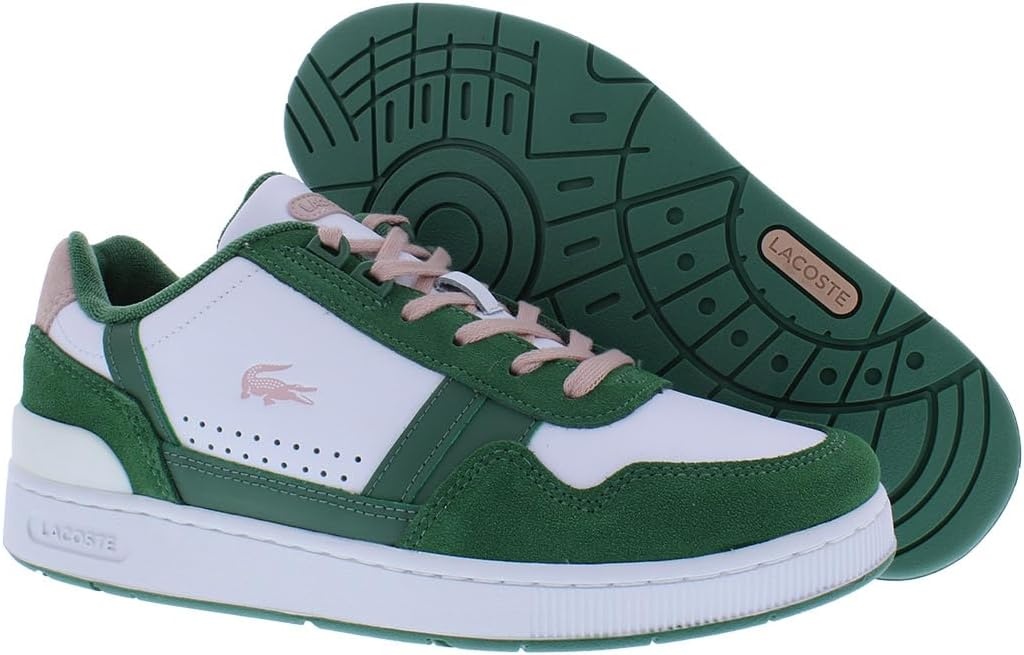 image:imageLacoste Womens TClip Set SneakerWhtDk Green