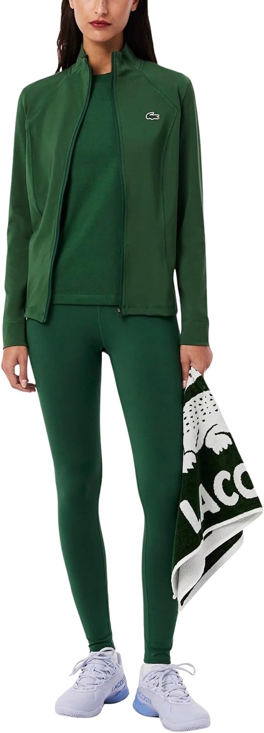 image:imageLacoste Womens Ultra Dry Technical Cotton Sport TShirtGreen