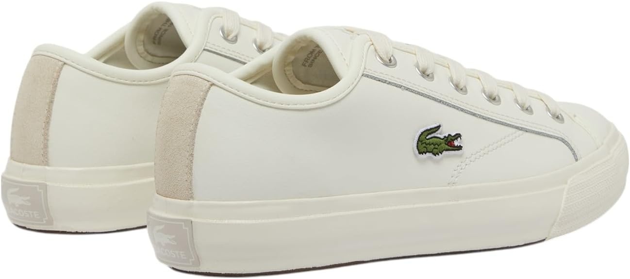 image:imageLacoste Womens Womens Backcourt Leather SneakersOffwhite