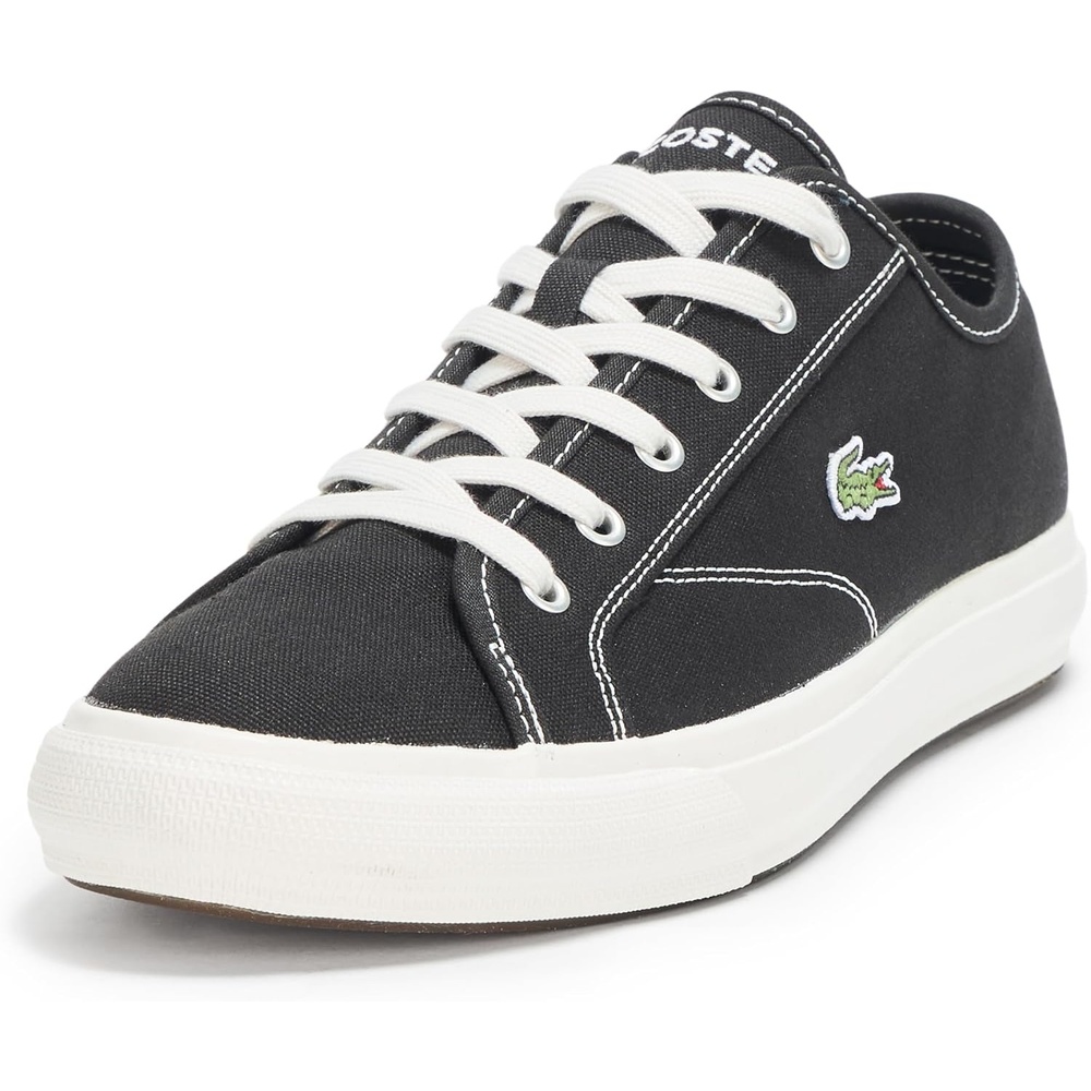 image:imageLacoste Mens Backcourt Leather SneakersBlack Off White