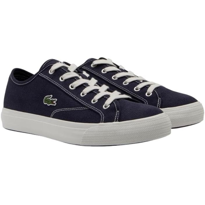 image:imageLacoste Mens Backcourt Leather SneakersNavy Off White