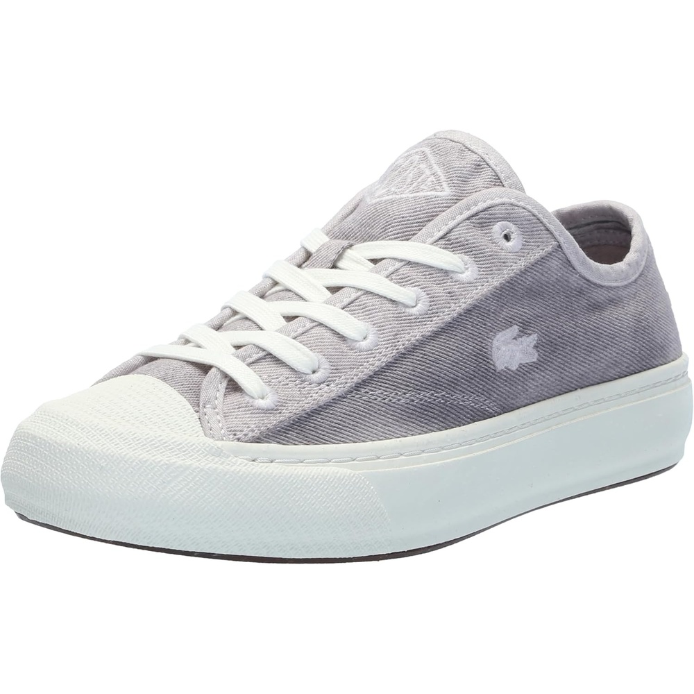 image:imageLacoste Mens Backcourt Leather SneakersPurpleOff White