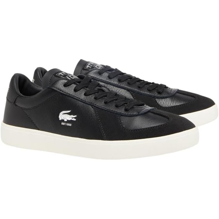 image:imageLacoste Mens Baseshot SneakersBlack Off White