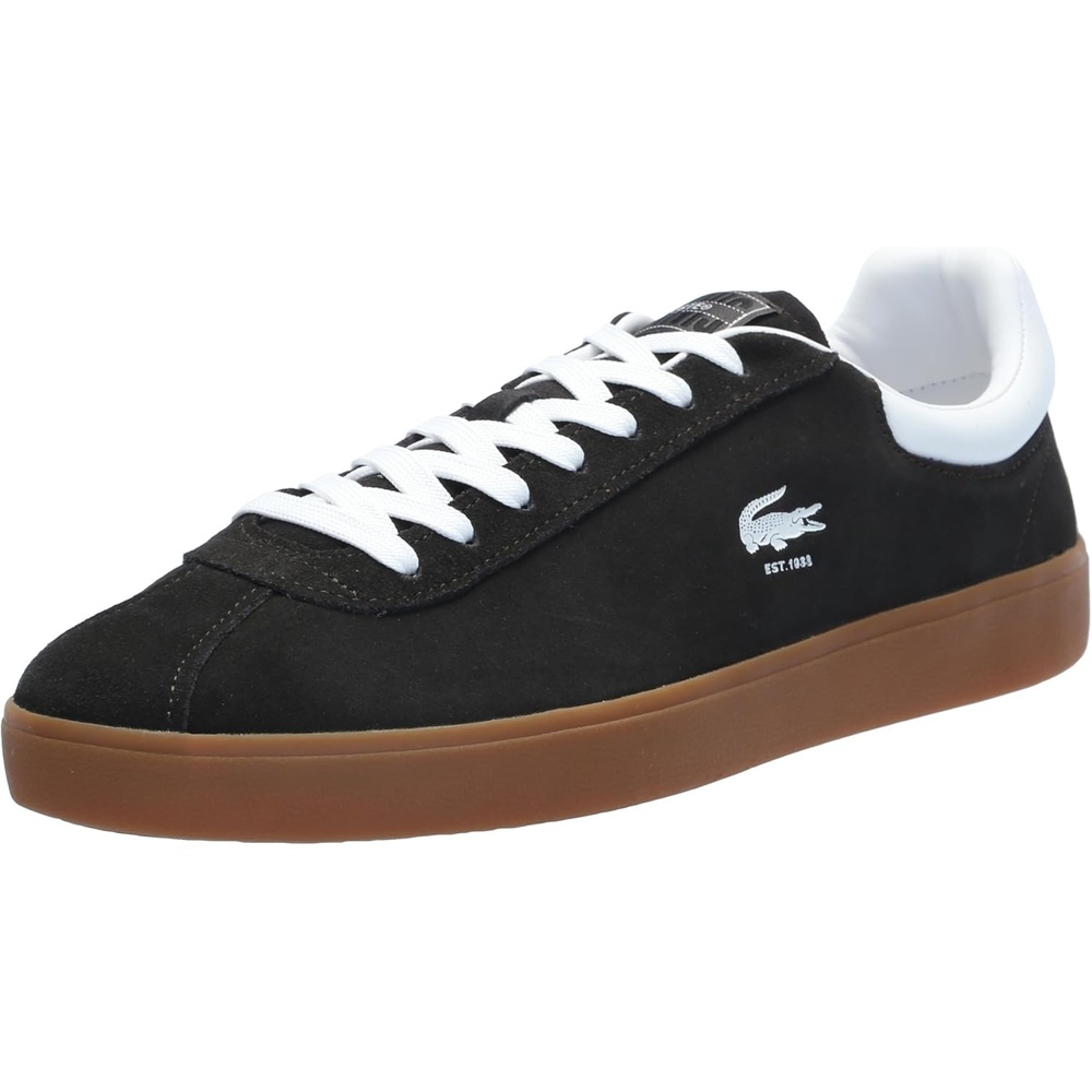 image:imageLacoste Mens Baseshot Translucent Sole SneakersDk GrnGum
